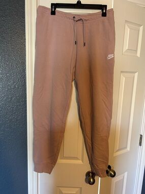 Nike Dusty Rose Sweatpants with Drawstring
